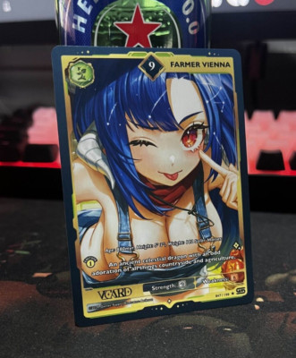 VCARD Rising Stars FULL ART - First Edition - Farmer  Vienna 047 / 190