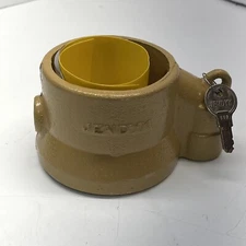 JENDYK KPLMK5HD-KA Sahara Gold Heavy Duty King Pin Lock (Keyed Alike)