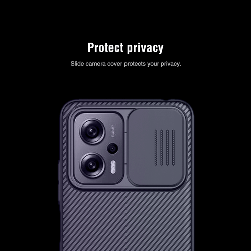 Nillkin CamShield Lens Protector Case Redmi Note 11T Pro / 11T Pro+ 5G - Black - Picture 4 of 11
