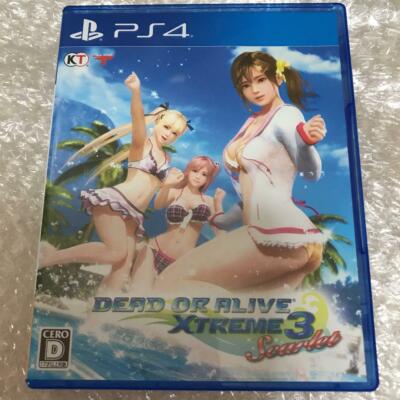 (未使用･未開封品)DEAD OR ALIVE Xtreme 3 Scarlet - PS4 PS4 Dead or Alive Xtreme 3 Fortune Scarlet Set Japan Import Tested