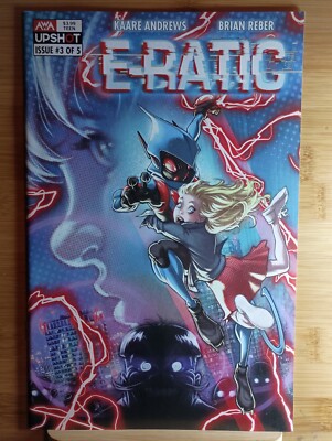 E Ratic Comic 2021 AWA Upshot Comics E-Ratic 3 of 5 Kaare Andrews Cover Artist FREE ...