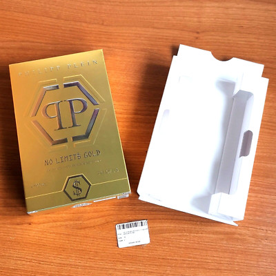 PHILIPP PLEIN No Limits Gold Parfum Box New Box Case EDP Eau de Parfum 90ml