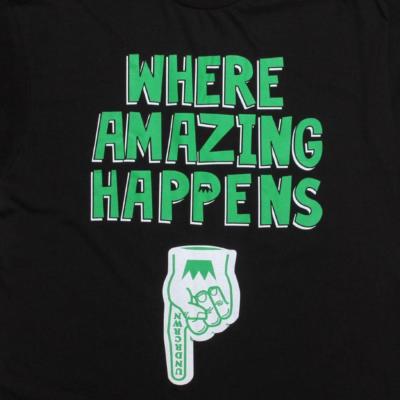 KNWN As Worn by Axl Rose - Shit Happens T Shirt Black XL