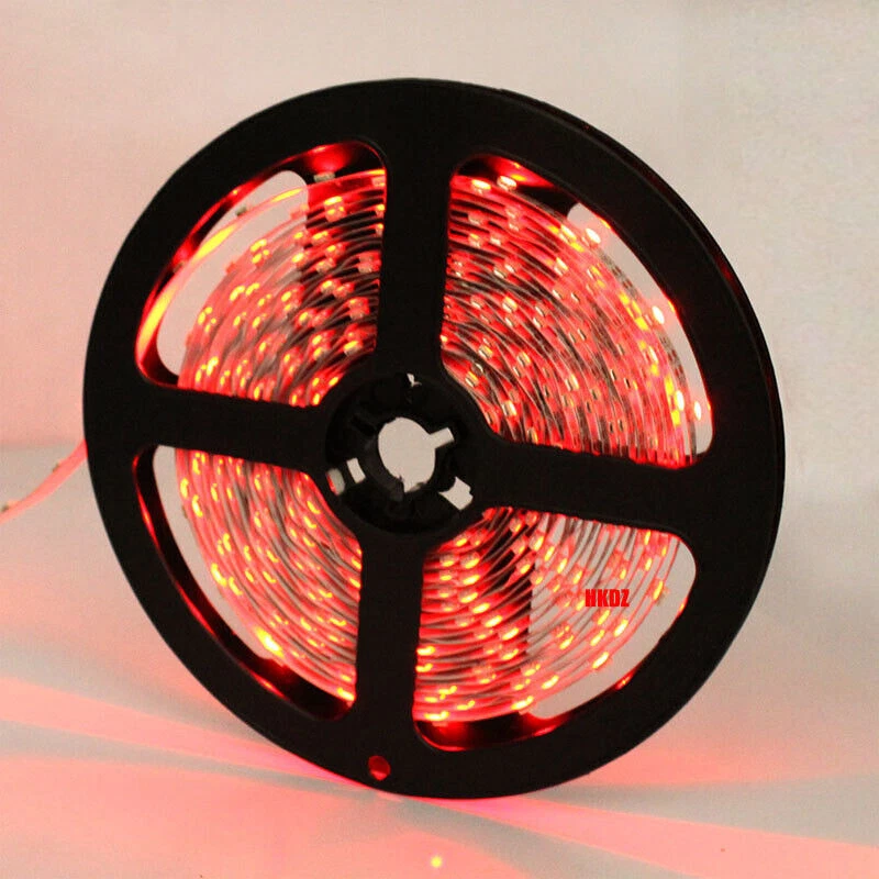 DC 3V Button Battery Power LED Strip Light RGB SMD 60LED/M Flex Tape TV Lighting - Image 3 of 4