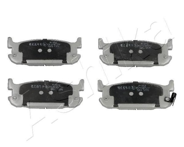 Ashika 51-03-345 Bremsbelagsatz, Scheibenbremse Hinten FüR Mazda-image
