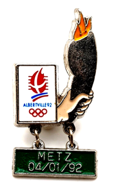 Pin's JO Albertville 1992 – Cojo 1991 – Édition Officielle – Objet De Collection Sport