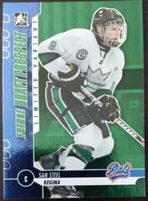 2013 ITG Draft Prospect Sam Steel Limited Variant Emerald #89 Hockey Card
