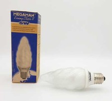 MEGAMAN Economy Classic II MM025 Riesen-Kerze gedreht Candle 5W=25W 155mm