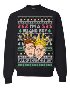 guy ugly christmas sweater