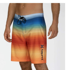New HURLEY Phantom Spray board shorts swim suit sz 32 length 20"