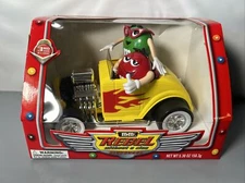 M AND M REBEL WITH OUT A CLUE 3RD IN SERIES CANDY DISPENSER CAR M&MS NEW IN BOX