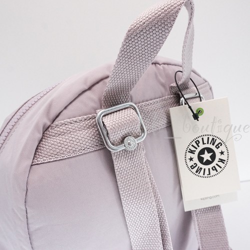 NWT Kipling KI1474 Cory Small Backpack Shoulder Bag Zipper Nylon Mystery Purple - Picture 7 of 10