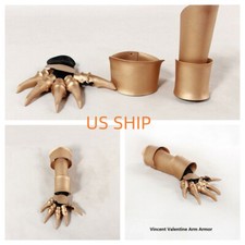 IN US FFVII Vincent Valentine Left Arm Gauntlet Hand Armor Movable Glove Peop