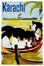 9432.Decoration Poster.Home interior.Room Wall art decor.Karachi Pakistan travel