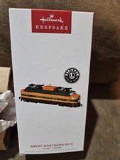 Hallmark 2022 Lionel Trains Great Northern EP-5 Metal Ornament