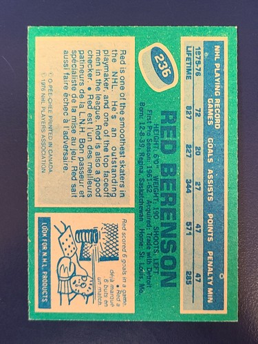 Tarjetas de hockey O-Pee-Chee OPC 1976-77 completa tu conjunto que elijas #176-396 - Imagen 101 de 275