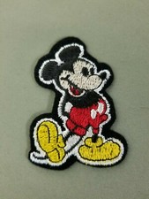 Vintage Mickey Mouse Embroidered Patch.