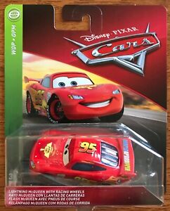 Disney Pixar Cars Lightning McQueen With Racing Wheels 2011 NEW Disney Pixar Cars Lightning McQueen With Racing Wheels 2011 NEW