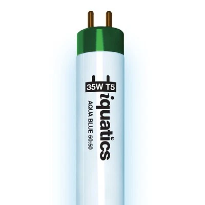 iQuatics Juwel Compatible Aquarium Light Bulb T5 Aquablue 50:50 35w 742mm 30”