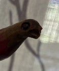 Antique Primitive Wood Carved Folk Art Hanging 9 Exquisite And Colorful Birds — photo 9