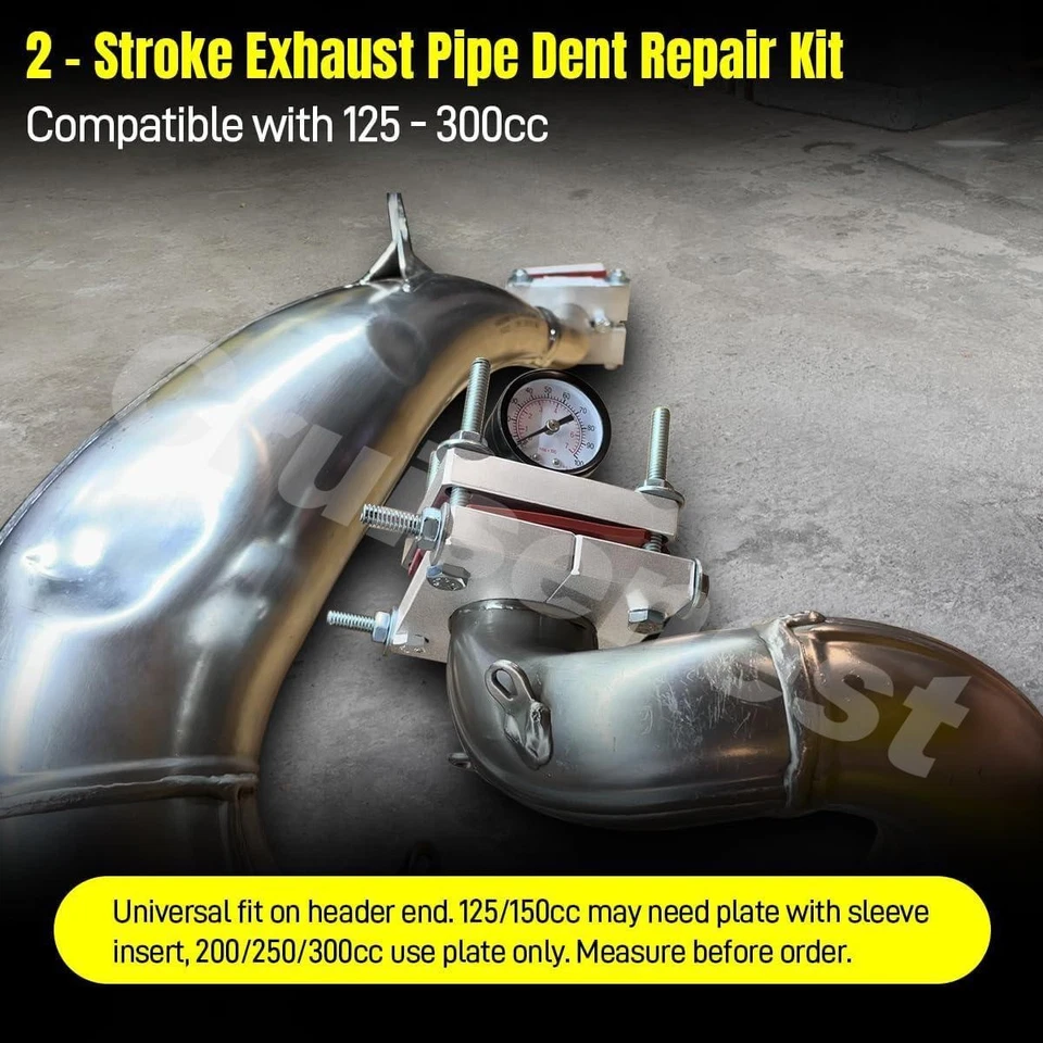 125 150 200 250 300 cc 2 Stroke Exhaust Pipe Dent Removal Tool Dent Repair Kit - Image 2 of 4