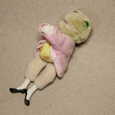 1985 Eden Toys Frog Pencil Clip Hugger Frederick Warne 4  Whimsical Mr. Jeremy