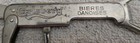 CARLSBERG BEER BIERES DANOISES BOTTLE OPENER KNIFE CORK SCREW 4 7/8" W. GERMANY — photo 7