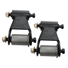 2PCS Rear Leaf Spring Shackle Bracket Kit for 2002-2008 Dodge Ram 1500 Truck