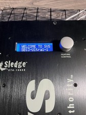 SVS Sledge STA-1000D Amplifier Not Fully Tested Sold For Parts.