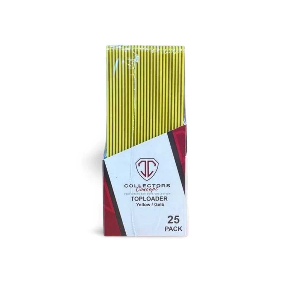 Toploader 35pt Gelb/Yellow – 25 Stück Trading Card Protectors Collectors Concept - Bild 3 von 3