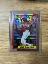 2025 Topps Chrome Update ELLY DE LA CRUZ #90CU-3 REDS 1990
