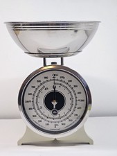 KitchenCraft EST 1850 Retro Mechanical Kitchen Scale 2kg Metal Bowl