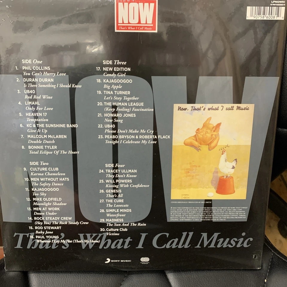 VARIOUS ARTISTS NOW THAT'S WHAT I CALL MUSIC 1 ONE 2LP. SEALED. Please Read …… - Image 4 of 4