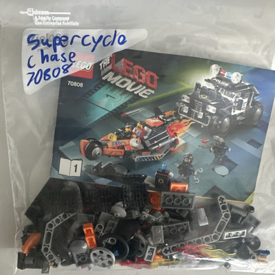 LEGO Super Cycle Chase 70808 The LEGO Movie Emmet 514 pcs Complete