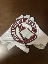 Mississippi State Football Gloves - Special Edition / Cowbell / Size Large New
