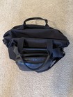 Monos Vegan Nylon and Leather Duffel Bag - Black  color for Carryon Travel — photo 2