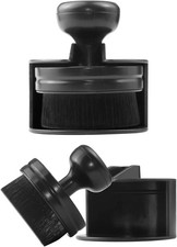Tire Shine Applicator Brush with Seal Cover, High-Density Soft Detailing Brush f