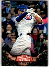 2016 Topps Kris Bryant 100 Years at Wrigley Field #WRIG-1