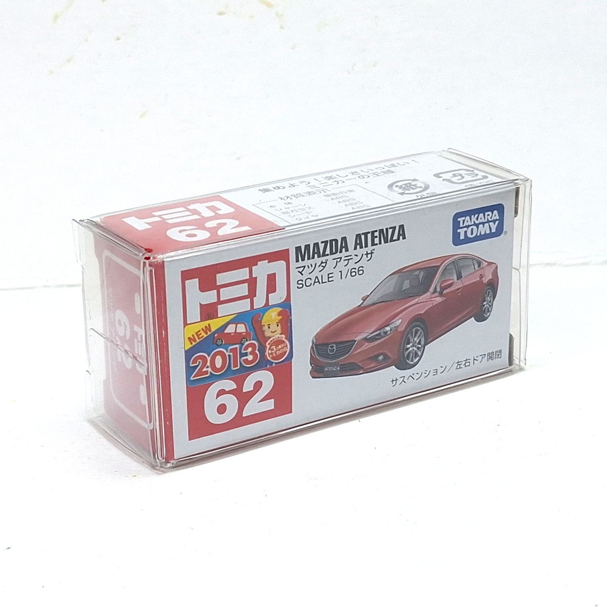 TOMICA 62 MAZDA ATENZA 1/66 TOMY NEW 2013 Red (C) | eBay