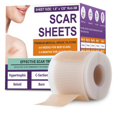 Silicone Scar Sheets, Medical Grade Silicone Scar Tape for Surgical, Hypertrophi