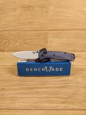 BENCHMADE BUGOUT 535SL-13 CPM-S90V 610953212728 CRATER BLUE ALUMINUM HANDLE NEW