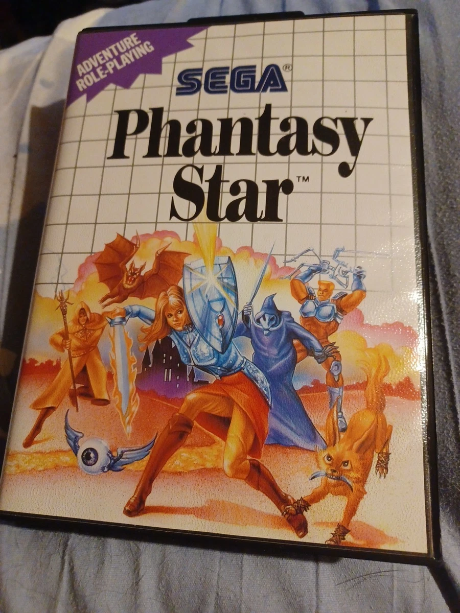 Phantasy Star - Master System Japonês - Sega Mark 3 | MercadoLivre