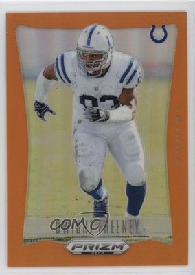 2024 Panini Prizm Deca Orange Prizm 35/49 Dwight Freeney #140 HOF 14cm