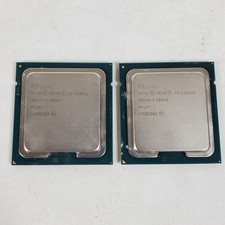 Lot of 2 Intel Xeon E5-2430V2 2.50GHz 6 Core SR1AH 12 Thread LGA 1356 CPU