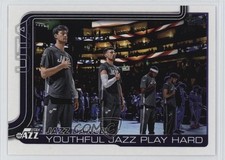 2025-26 Topps Checklist Kyle Filipowski Utah Jazz Dance! Youthful Play Hard 1pi5