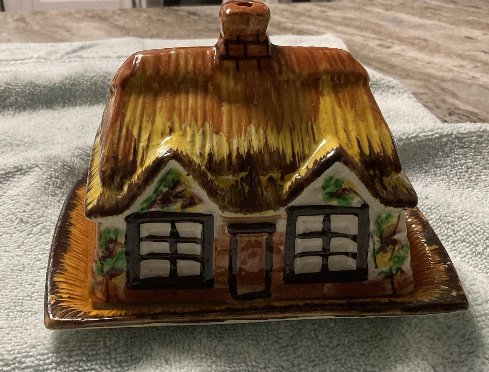 Price Bros. Cottage Ware Butter/ Cheese Dish
