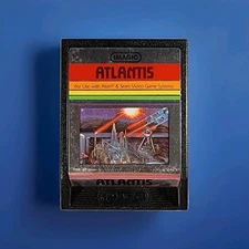 Atlantis (Atari 2600, 1982) *Untested* Possible Chance of being rare Atlantis 2