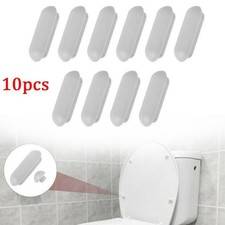 Home Toilet Seat Bumpers Replacement Set Stop Stopper Supplies Toilet Lid