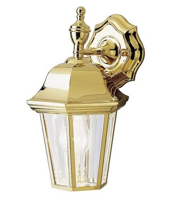 Kichler 9409PB Grove Mill 1 Light Wall Light Polished Brass
