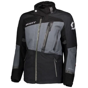 Scott Priority Womens GTX Motorcycle Jacket Black Iron Grey